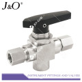 Three Way CNG Dispenser Stainless Steel Ball Valve